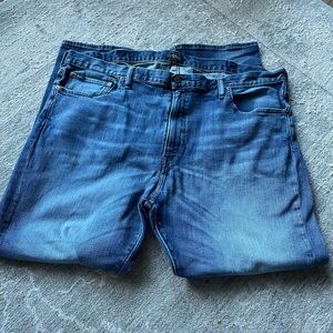 Men polo blue Jeans